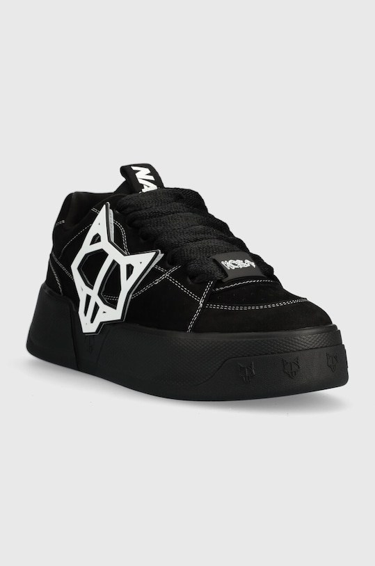Naked Wolfe velúr sportcipő Kosa Kosa.Midnight.Black fekete AW25