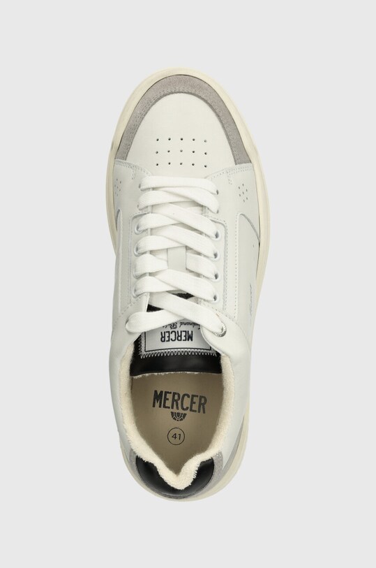 The Mercer Brand sneakers din piele The Open Era alb ME234001.158