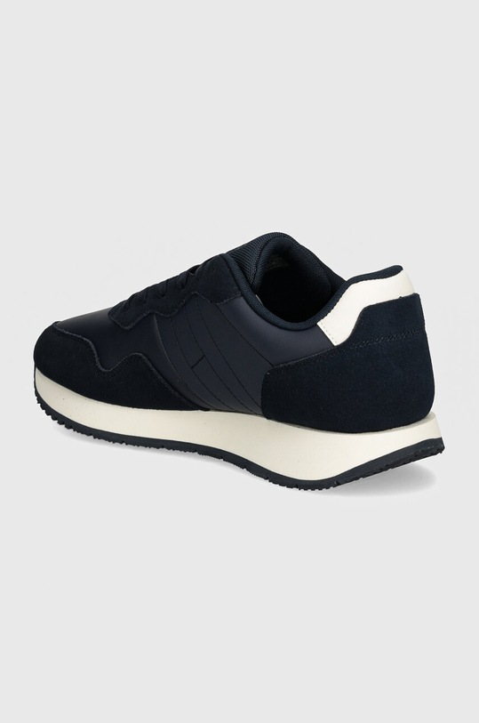 Obuwie Tommy Jeans sneakersy skórzane TJM MODERN RUNNER EM0EM01316 granatowy