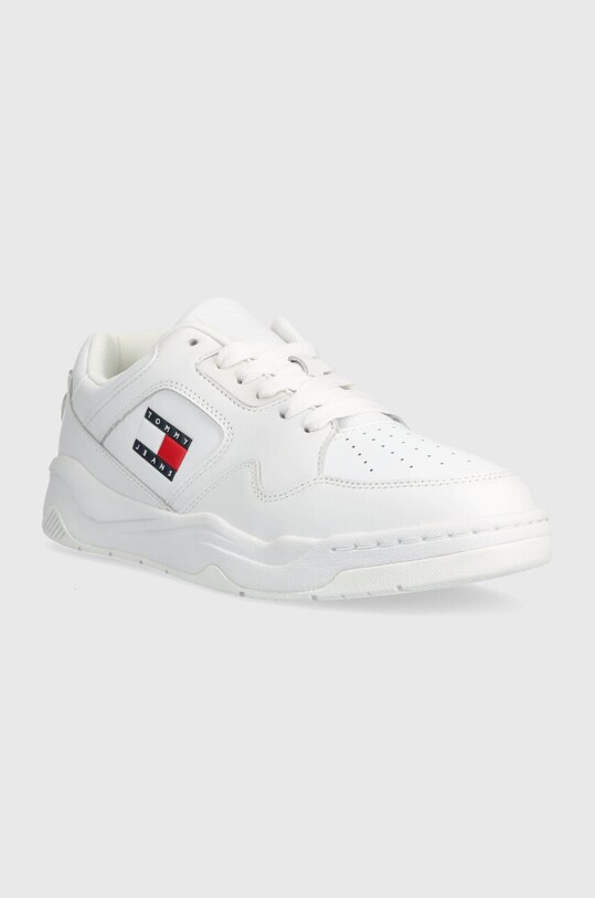 Tenisice Tommy Jeans TJM LEATHER OUTSOLE COLOR EM0EM01350 bijela SS24