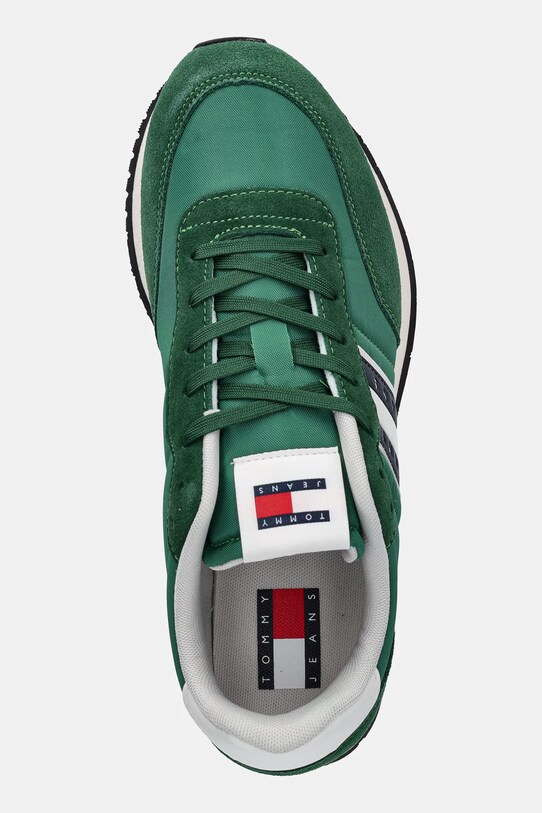 Кросівки Tommy Jeans TJM RUNNER CASUAL ESS зелений EM0EM01351