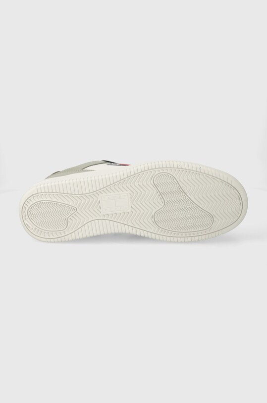 Tommy Jeans sneakersy skórzane TJM RETRO BASKET ESS EM0EM01395 szary
