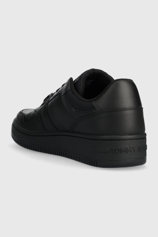 Încălțăminte Tommy Jeans sneakers din piele TJM RETRO BASKET ESS EM0EM01395 negru