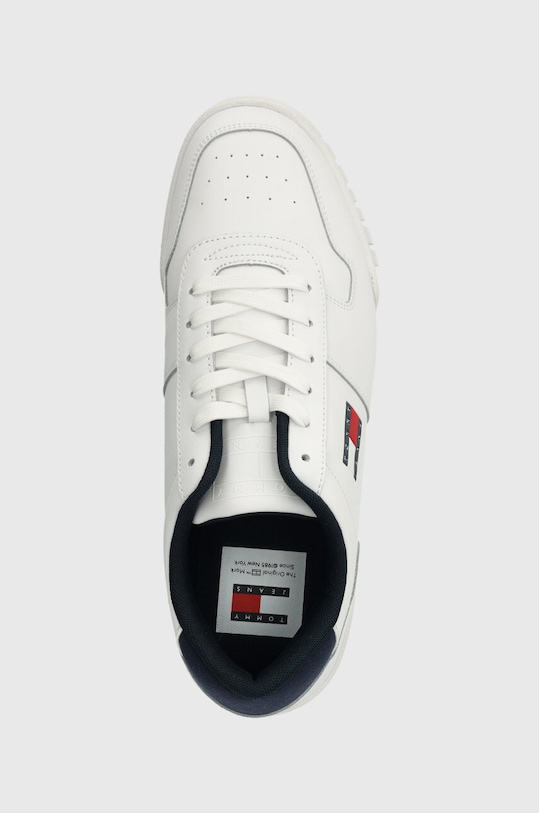 Sneakers boty Tommy Jeans TJM CUPSOLE ESS bílá EM0EM01396