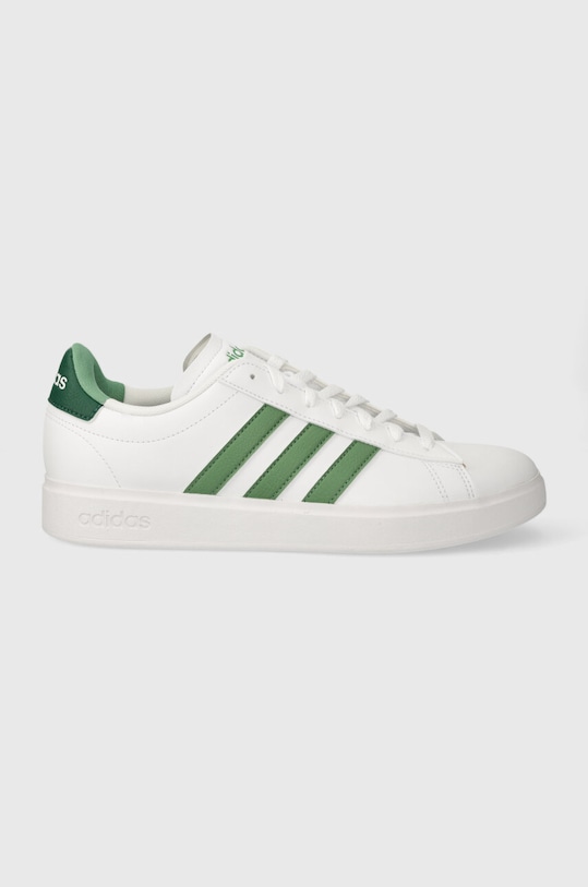 adidas sneakersy GRAND COURT imitacja skóry licowej biały ID2952