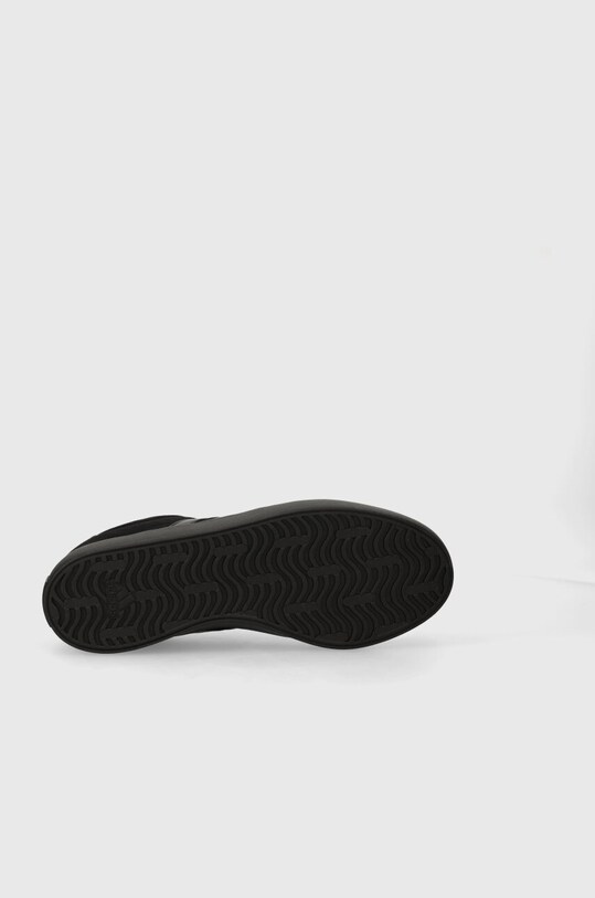 Semišové sneakers boty adidas Vl Court ID9184 černá