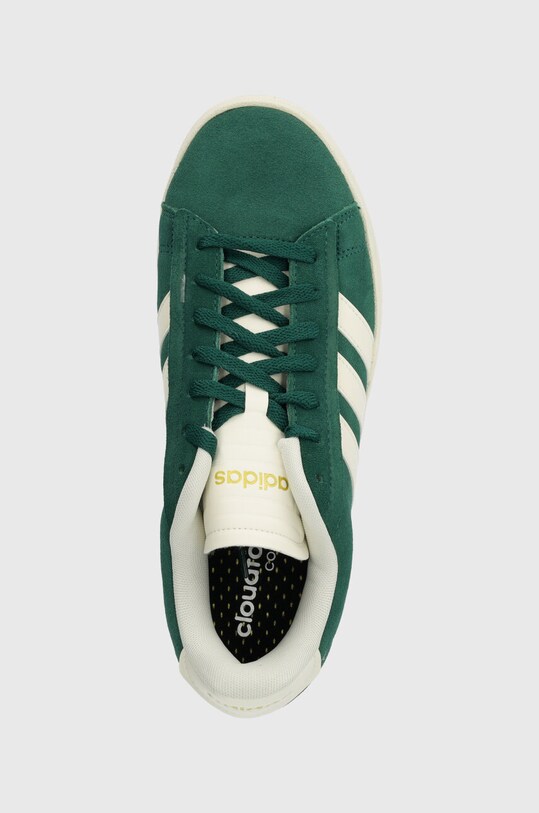Σουέτ αθλητικά παπούτσια adidas GRAND COURT GRAND COURT πράσινο IE1451
