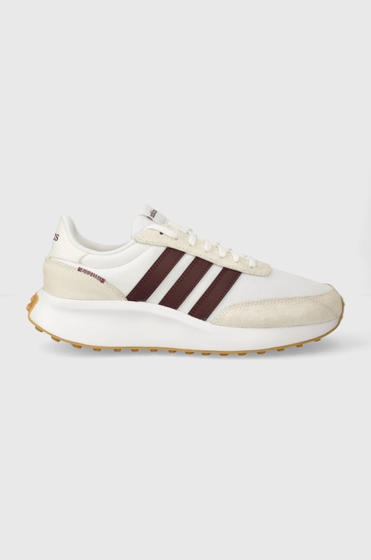 adidas sneakers RUN 70s piele întoarsă alb IG1182