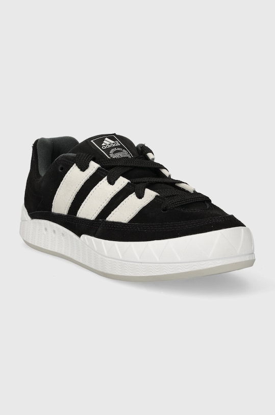 adidas Originals sneakers din piele întoarsă Adimatic ID8265 negru SS24