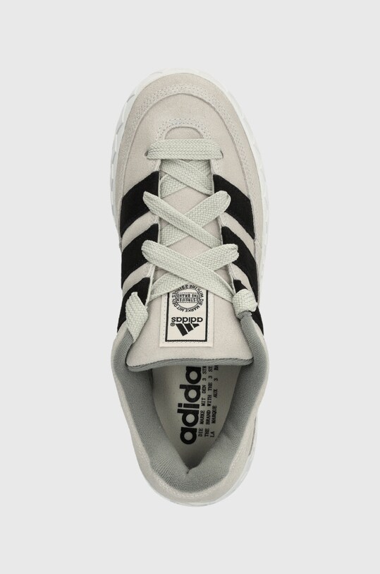 Замшевые кроссовки adidas Originals Adimatic серый ID8266