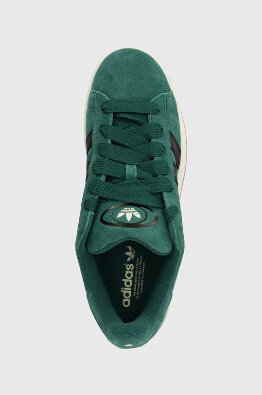 Semišové tenisky adidas Originals Campus 00s zelená IF8763
