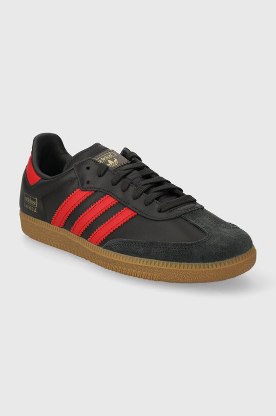 Δερμάτινα αθλητικά παπούτσια adidas Originals Samba OG IG6173 γκρί SS24
