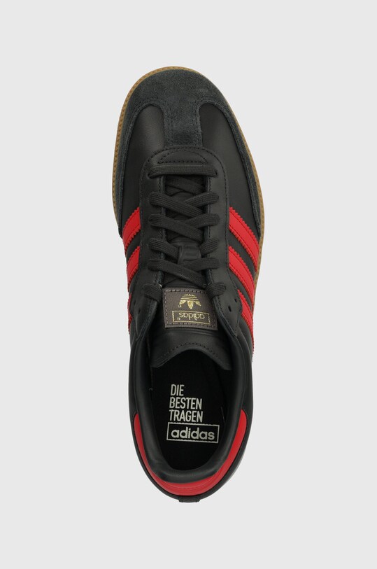 Δερμάτινα αθλητικά παπούτσια adidas Originals Samba OG γκρί IG6173