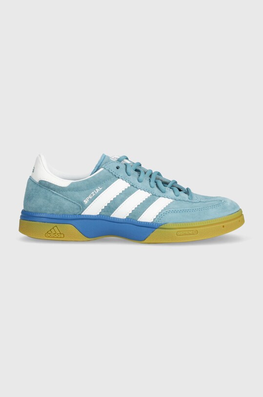 Замшеві кросівки adidas Performance HB SPEZIAL імітація лицьової шкіри блакитний M18444