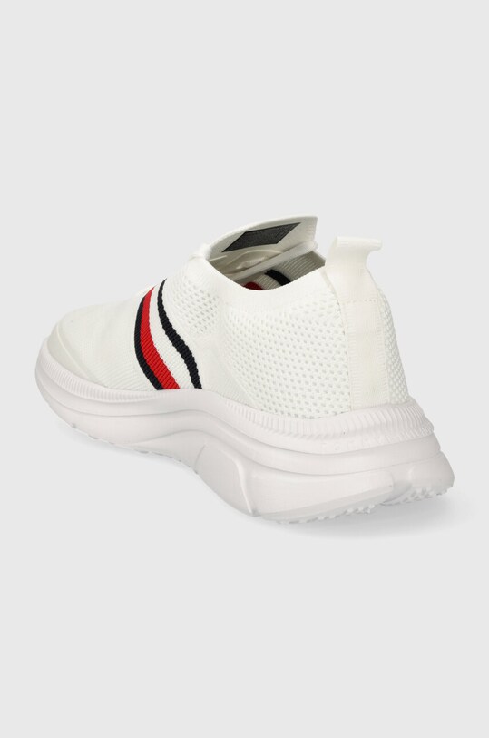 Παπούτσια Αθλητικά Tommy Hilfiger MODERN RUNNER KNIT STRIPES ESS FM0FM04798 λευκό