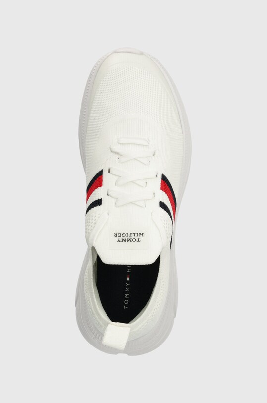 Αθλητικά Tommy Hilfiger MODERN RUNNER KNIT STRIPES ESS λευκό FM0FM04798