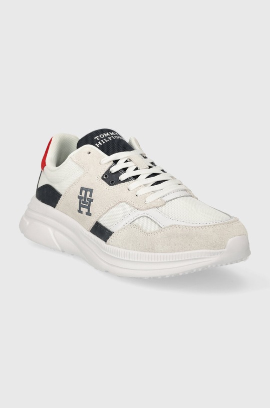 Tommy Hilfiger sneakersy MODERN RUNNER LTH MIX FM0FM04878 biały SS24