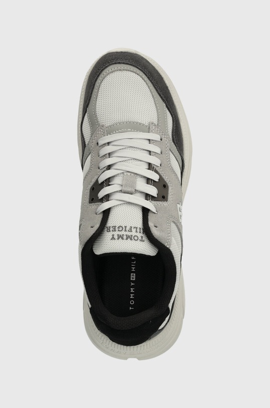 Tommy Hilfiger sneakersy MODERN RUNNER LTH MIX szary FM0FM04878