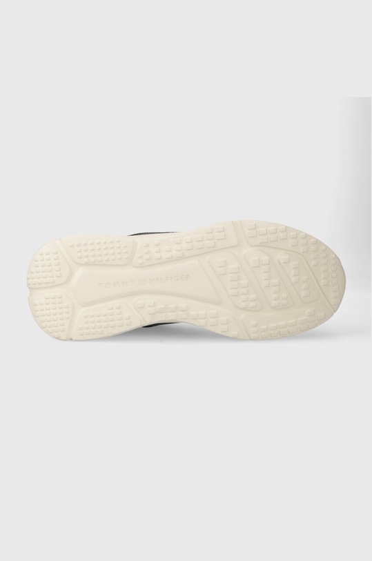 Tommy Hilfiger bőr sportcipő MODERN RUNNER PREMIUM LTH FM0FM04879 fekete