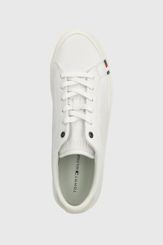 Кожаные кроссовки Tommy Hilfiger THICK VULC LOW PREMIUM LTH белый FM0FM04881