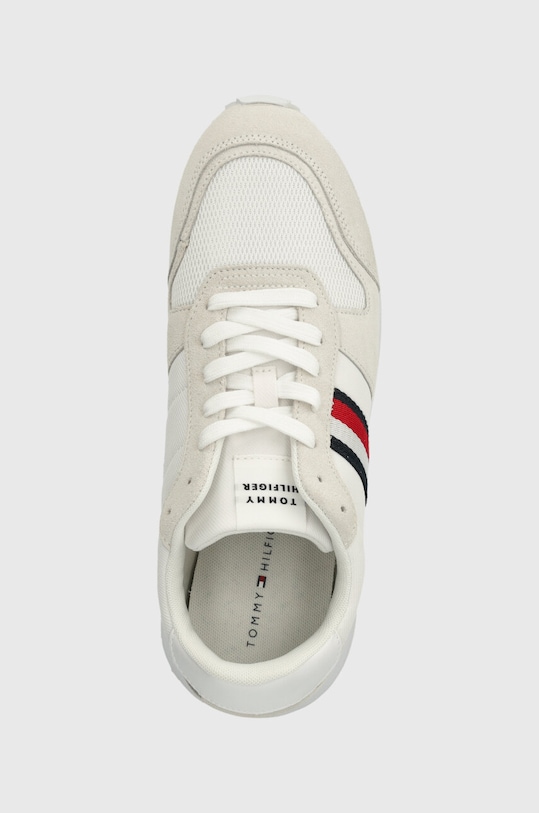 Sneakers boty Tommy Hilfiger RUNNER EVO MIX ESS bílá FM0FM04886