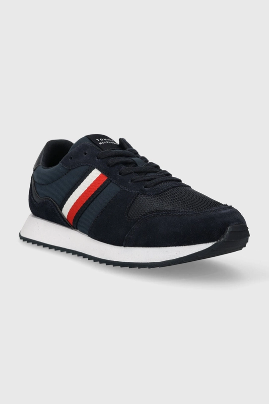 Sneakers boty Tommy Hilfiger RUNNER EVO MIX ESS FM0FM04886 námořnická modř SS24