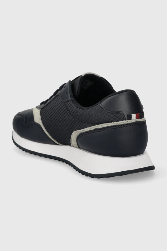 Obuv Tenisky Tommy Hilfiger RUNNER EVO MIX LTH MIX FM0FM04887 tmavomodrá