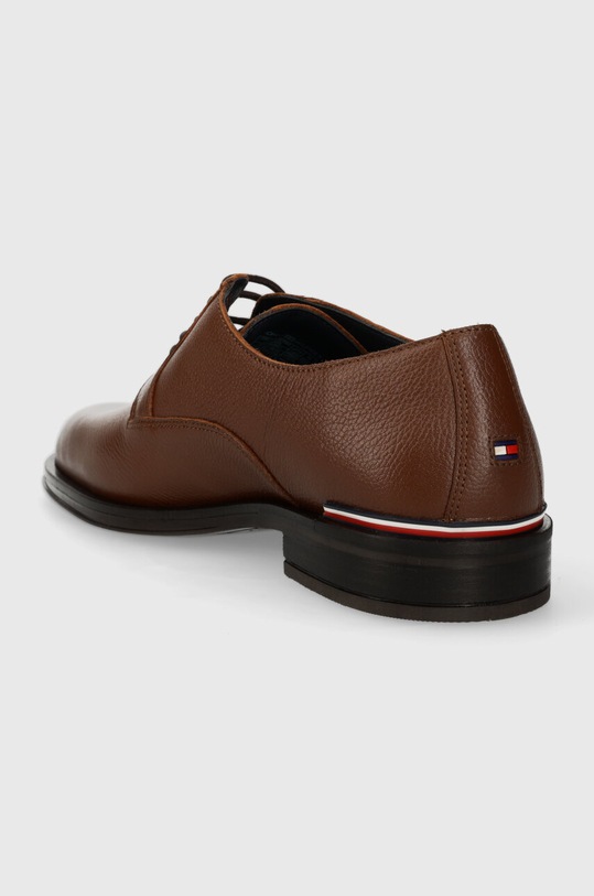 Obuća Kožne cipele Tommy Hilfiger CORE RWB HILFIGER T LTH SHOE FM0FM04901 smeđa