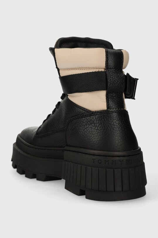 Obuwie Tommy Hilfiger buty TH ELEVATED CHUNKY LTH BKLE BOOT FM0FM04909 czarny