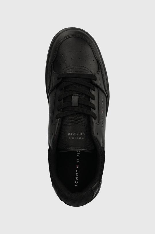 Кроссовки Tommy Hilfiger TH BASKET CORE LEATHER ESS чёрный FM0FM05040