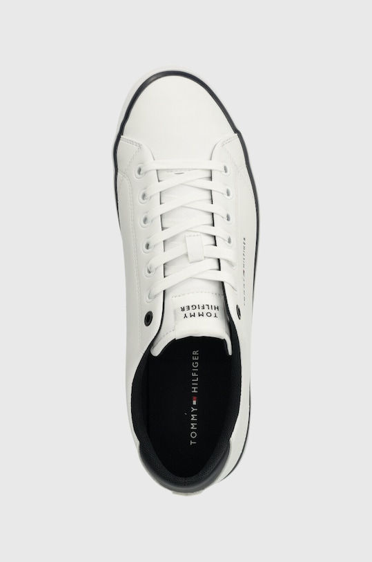Tommy Hilfiger tenisówki skórzane TH HI VULC CORE LOW LEATHER ESS biały FM0FM05041