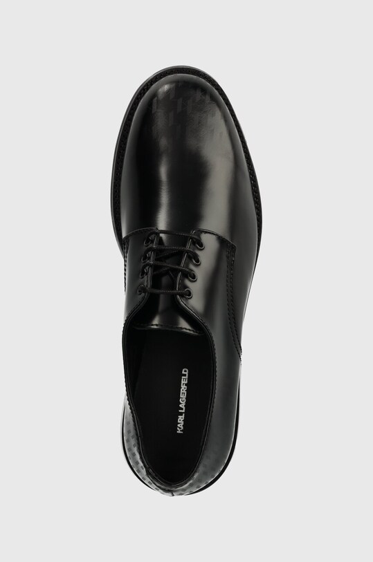 Karl Lagerfeld pantofi de piele KRAFTMAN negru KL11423A.007