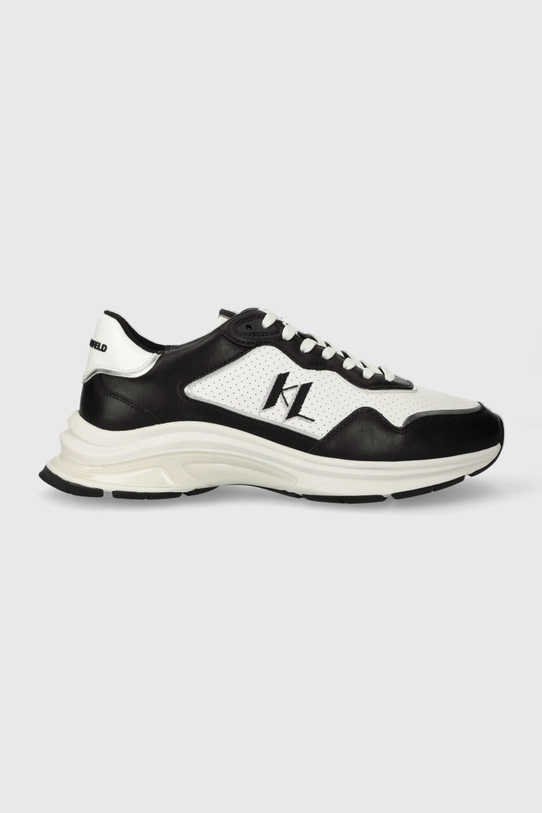 Karl Lagerfeld sneakersy LUX FINESSE tekstylny czarny KL53165C.001