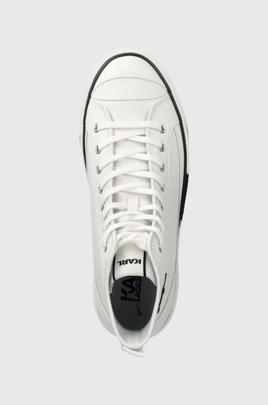 Karl Lagerfeld trampki skórzane KAMPUS MAX KL biały KL50450.011