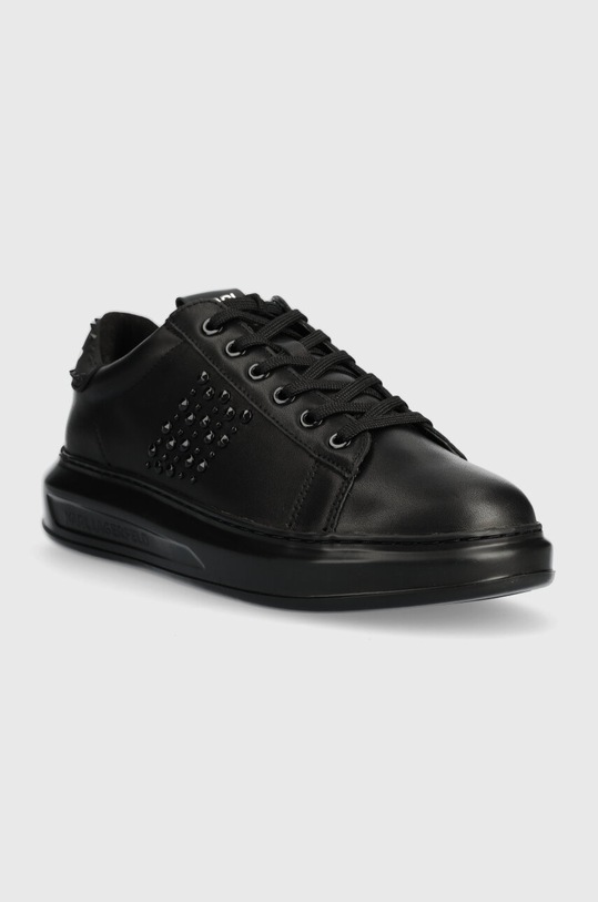 Kožené tenisky Karl Lagerfeld KAPRI MENS KL52574.00X černá SS24