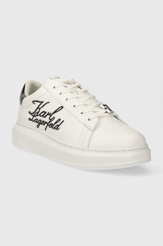 Kožené tenisky Karl Lagerfeld KAPRI MENS KL52510S.011 bílá SS24