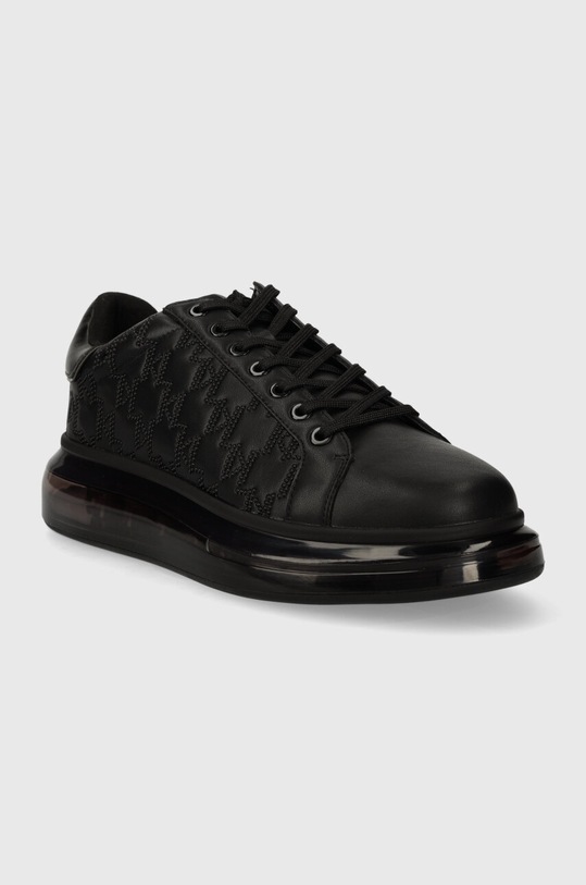Karl Lagerfeld sneakersy skórzane KAPRI KUSHION KL52624.00X czarny SS24