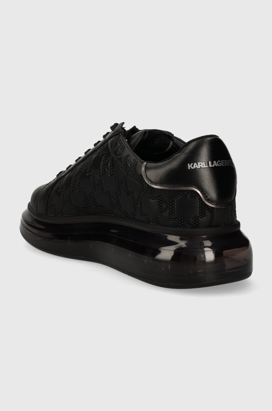 Obuwie Karl Lagerfeld sneakersy skórzane KAPRI KUSHION KL52624.00X czarny