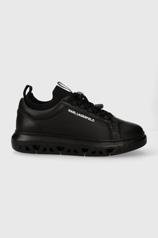 Karl Lagerfeld sneakersy KAPRI KITE tekstylny czarny KL54535.00X