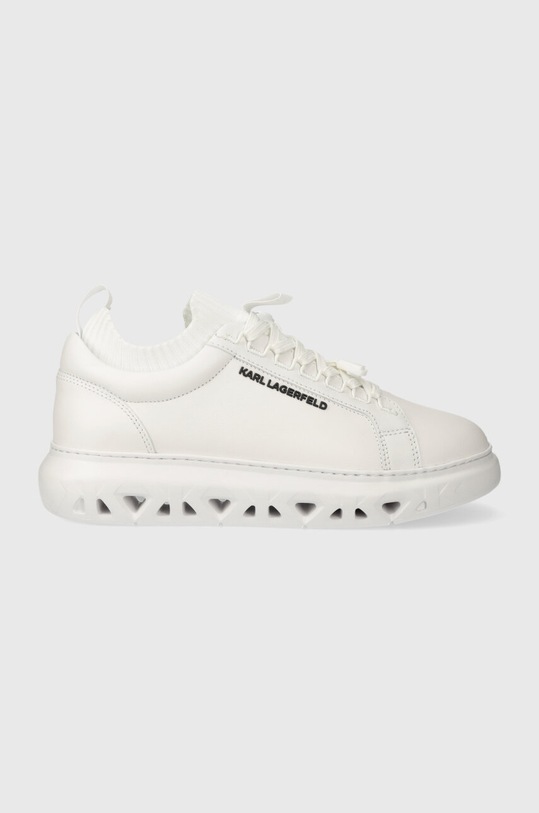 Karl Lagerfeld sneakersy KAPRI KITE tekstylny biały KL54535.01W