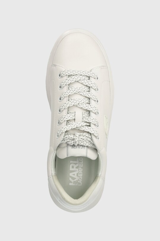 Кожаные кроссовки Karl Lagerfeld KAPRI KITE белый KL54530.01W