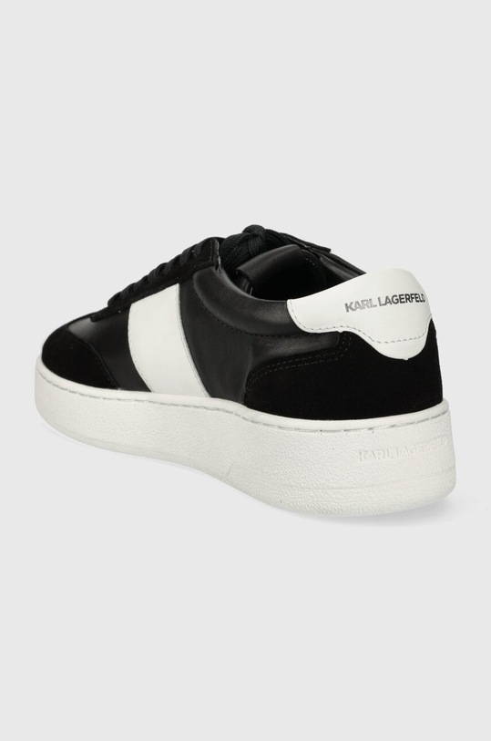 Cipők Karl Lagerfeld bőr sportcipő KOURT III KL51524.00W fekete