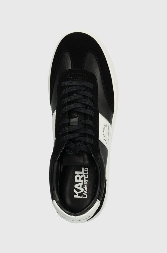 Karl Lagerfeld sneakers din piele KOURT III negru KL51524.00W