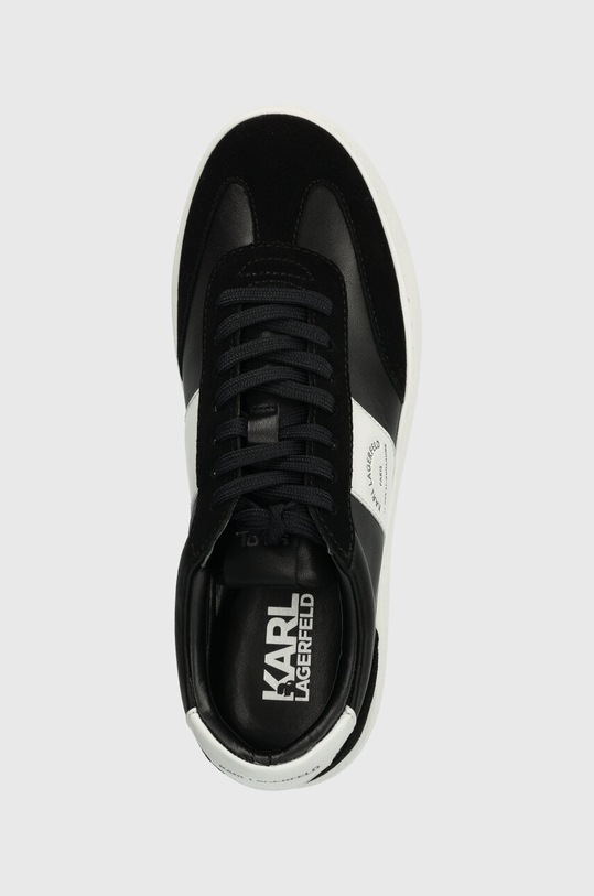 Karl Lagerfeld bőr sportcipő KOURT III fekete KL51524.00W