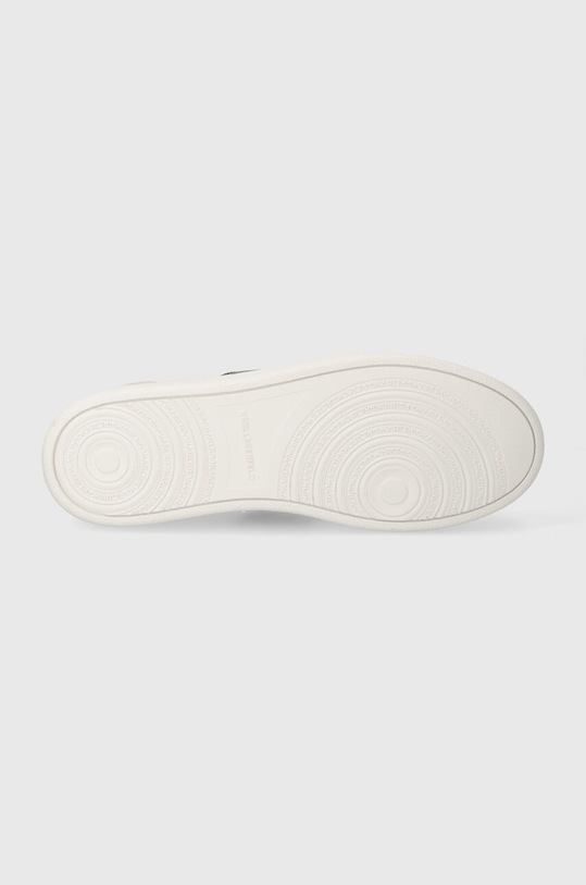 Usnjene superge Karl Lagerfeld KOURT III KL51524.011 bela