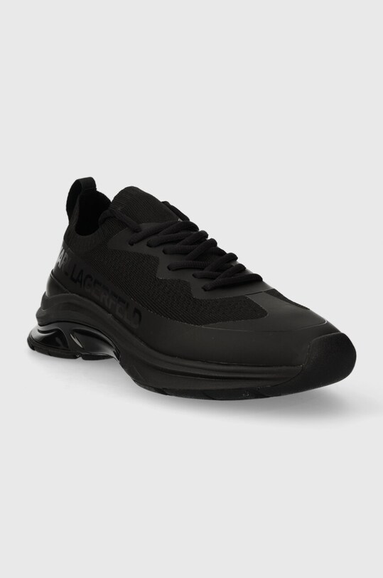 Karl Lagerfeld sneakersy LUX FINESSE KL53121.K00 czarny SS24