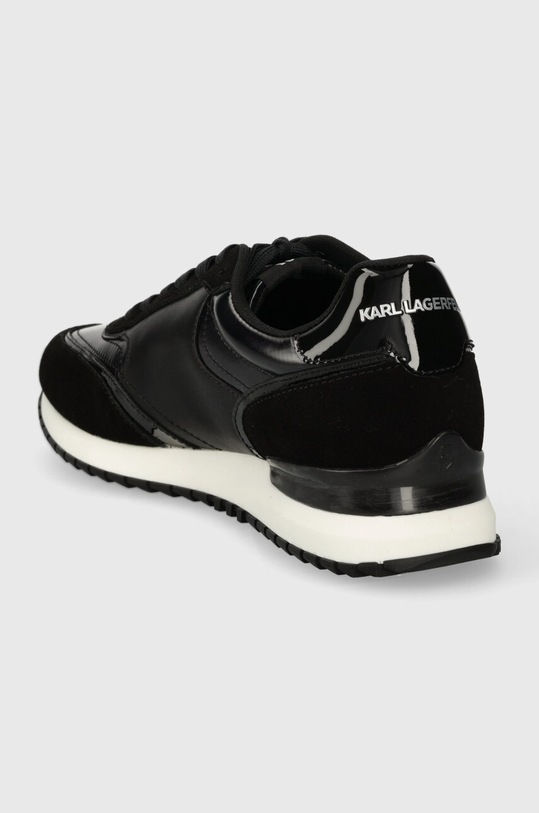 Obuwie Karl Lagerfeld sneakersy skórzane VELOCITOR II KL52931N.400 czarny