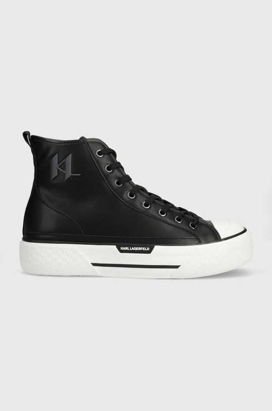 Кожаные кеды Karl Lagerfeld KAMPUS MAX KL чёрный KL50450.000