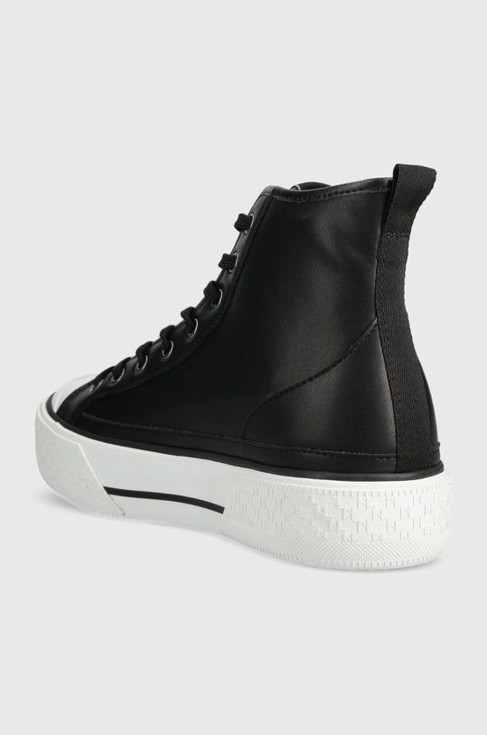 Обувь Кожаные кеды Karl Lagerfeld KAMPUS MAX KL KL50450.000 чёрный