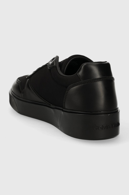 Boty Tenisky Calvin Klein LOW TOP LACE UP W/ STITCH HM0HM01368 černá